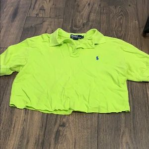 cropped polo